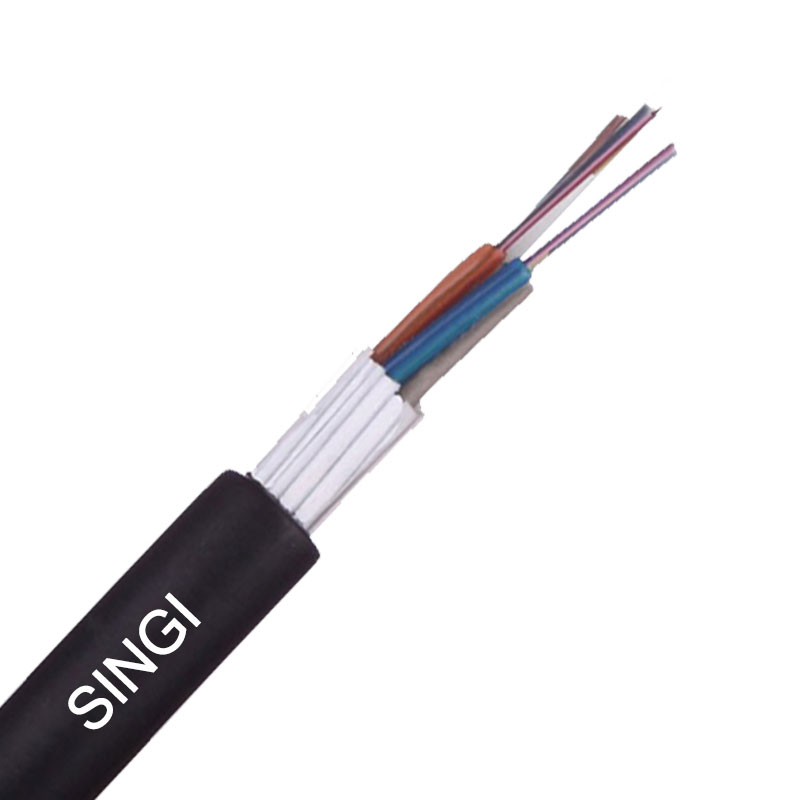 Cabo de fibra óptica GYFTY